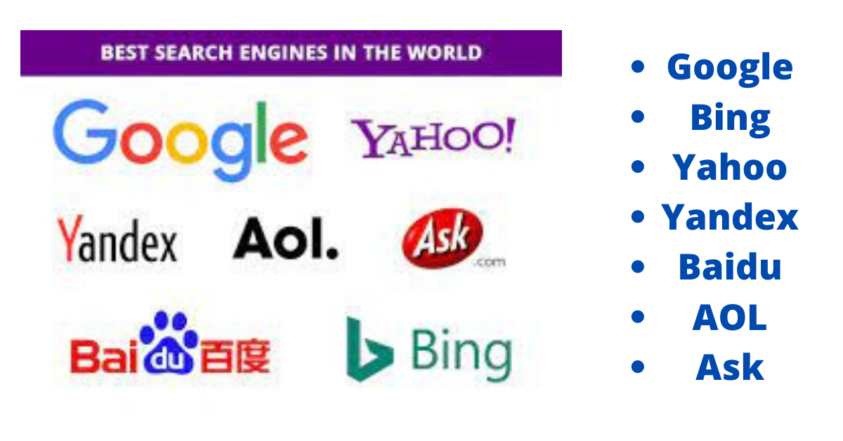 5 Top Popular Search Engines and its Importance 2024 ITTCD