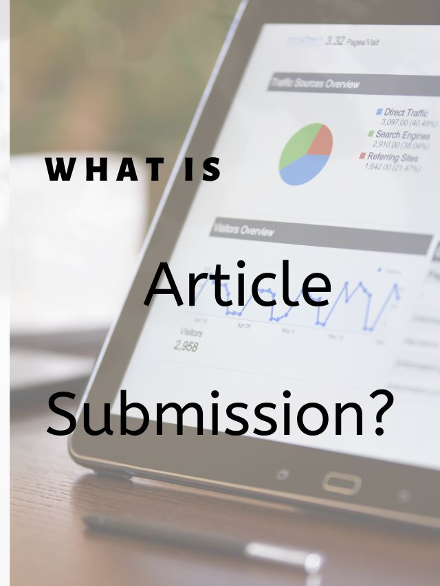 What is Article Submission