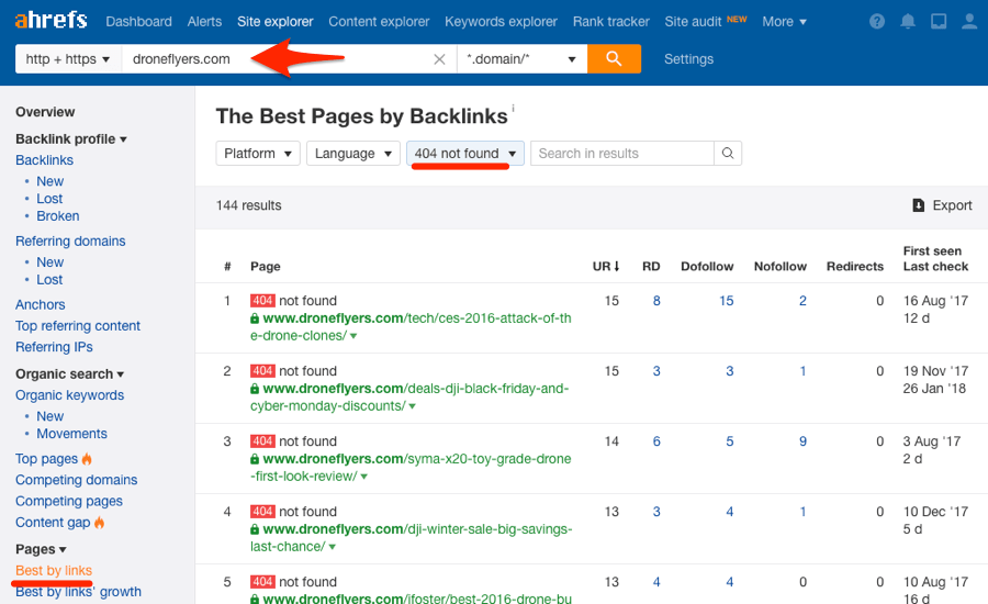 Backlinks