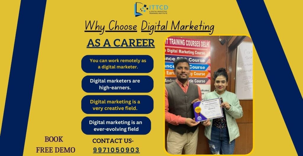 why choose digital marketing as a career