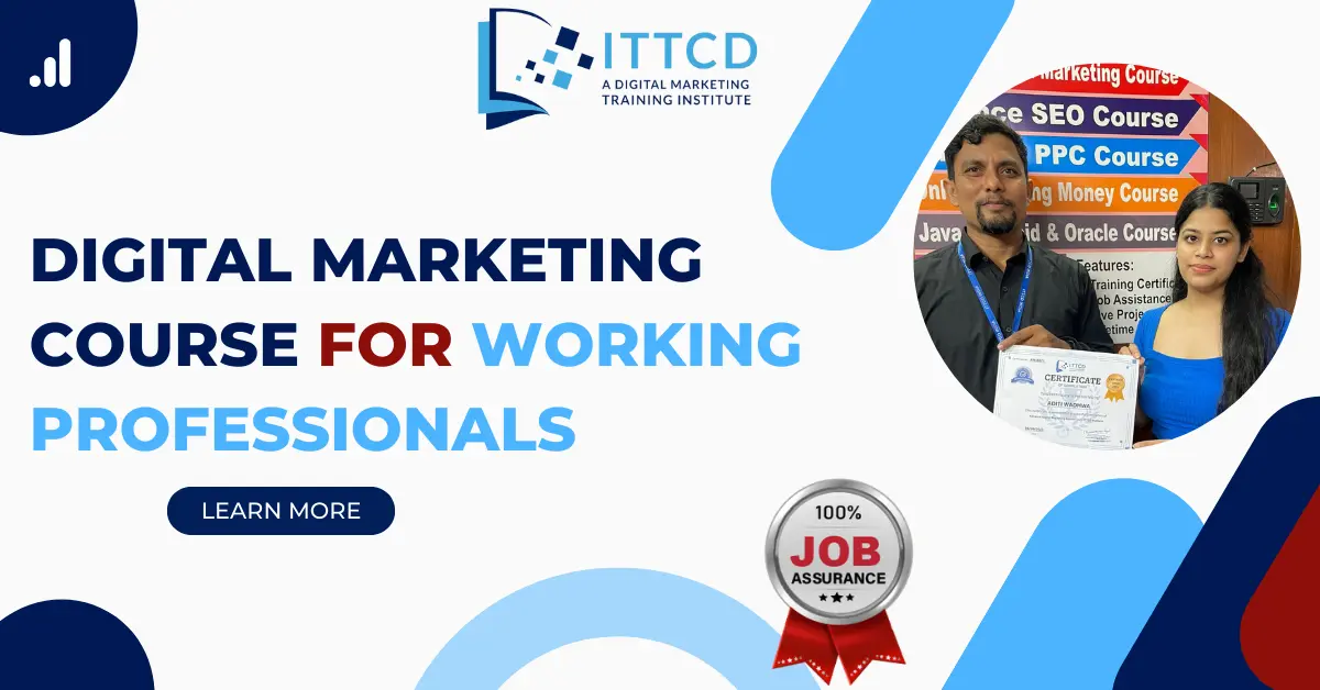 Digital Marketing Course for Working Professionals