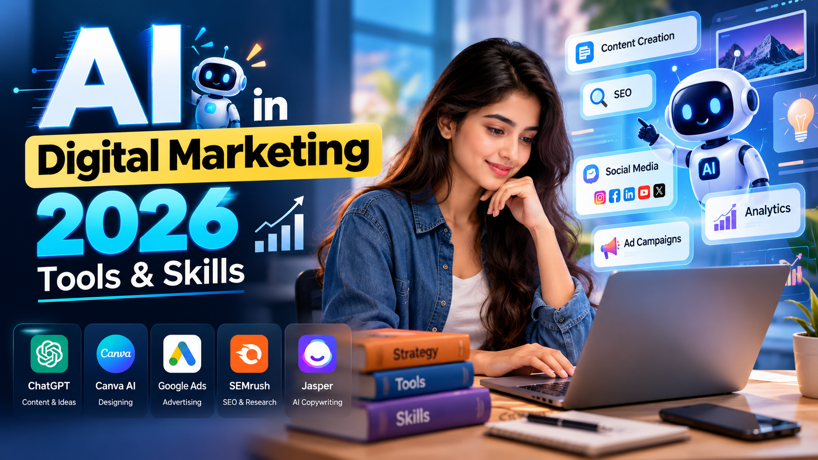 AI in Digital Marketing 2026: Tools & Skills | ITTCD INDIA